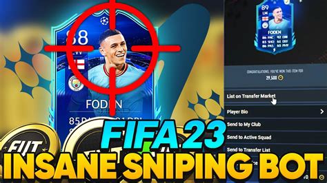FIFA 23 Ultimate Team Autobuyer Sniping Bot. . Fifa 23 sniping bot android